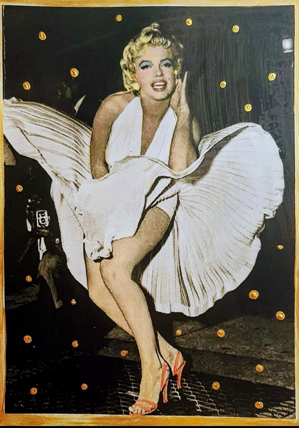 Fotos colorizadas analogicamente